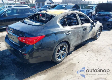 2017 Infiniti Q50 3.0T Signature Edition from USA, damaged, VIN JN1EV7AP7HM740731